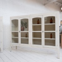 Early 20th Century Wooden Display Cabinet