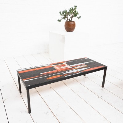 Shuttle coffee table by Roger Capron 1960