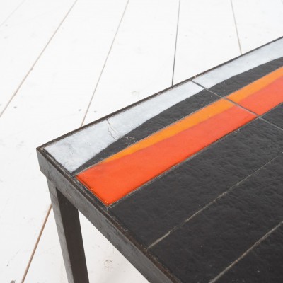 Shuttle coffee table by Roger Capron 1960