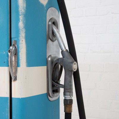 French SATAM petrol pump, 1950