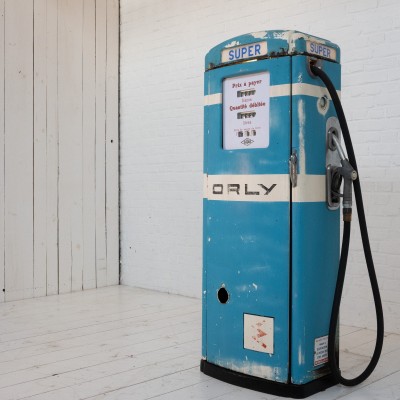 French SATAM petrol pump, 1950