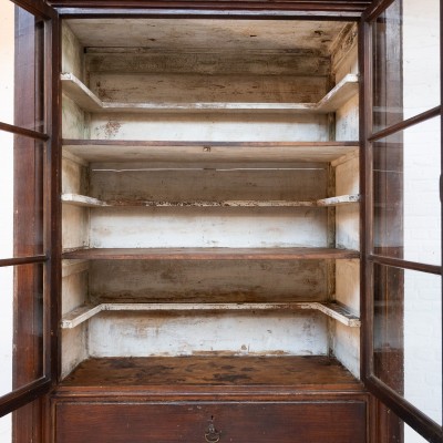 Imposing distillery cabinet, Italy 1900