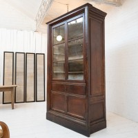 Imposing distillery cabinet, Italy 1900