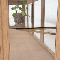 French oak laboratory display cabinet, 1930 (1)