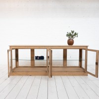 French oak laboratory display cabinet, 1930 (2)