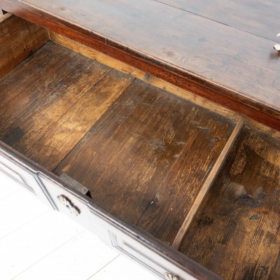 French Louis XVI period walnut chest of drawers, 18th century