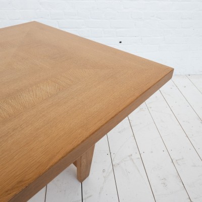 GUILLERME et CHAMBRON oak dining table France circa1960