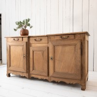 Antique French oak sideboard 18th century