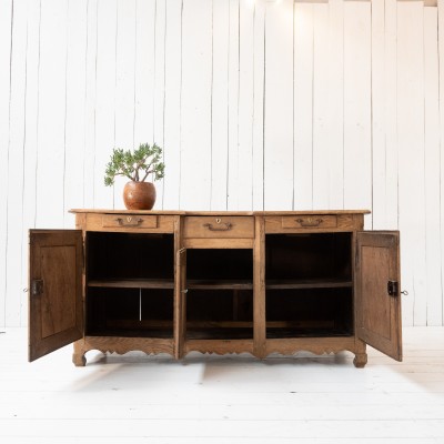 Antique French oak sideboard 18th century