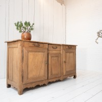 Antique French oak sideboard 18th century