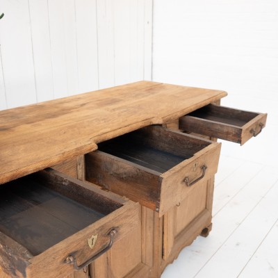 Antique French oak sideboard 18th century