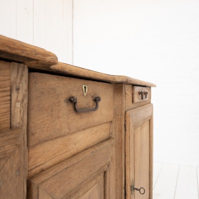 Antique French oak sideboard 18th century