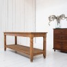 French oak console, 1950