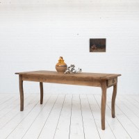 French oak farmhouse table, early 20th century