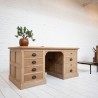 French oak desk, early 20th century