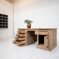 French oak desk, early 20th century