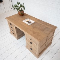 French oak desk, early 20th century