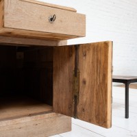 French oak desk, early 20th century