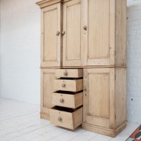 English pine cabinet circa 1900