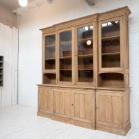 Oak apothecary cabinet circa 1900