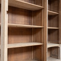 Oak apothecary cabinet circa 1900