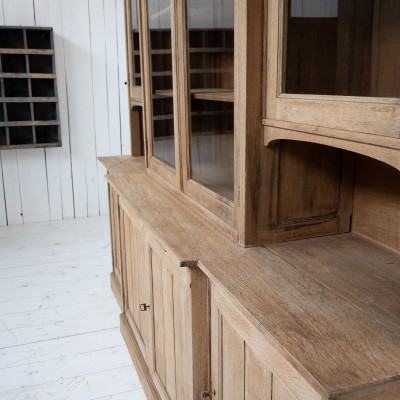 Oak apothecary cabinet circa 1900