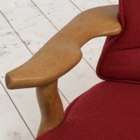 Fauteuil GUILLERME et CHAMBRON  modèle GRAND REPOS