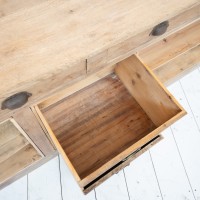 Oak haberdashery counter, early 20th century