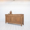 Oak 3-door sideboard, 19th century