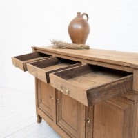 Oak 3-door sideboard, 19th century