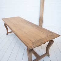 Oak table, 19th century