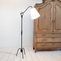 Tripod floor lamp by Jean Royère, 1950