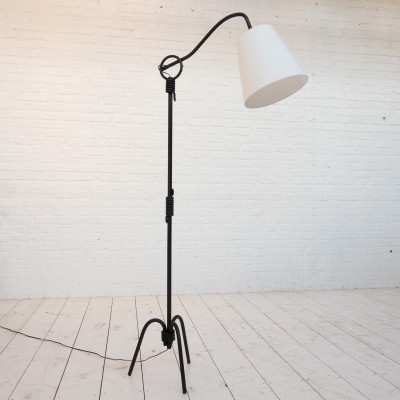 Tripod floor lamp by Jean Royère, 1950