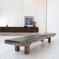 Grande table basse primitive