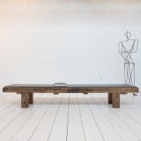 Large primitive coffee table