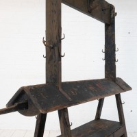 Primitive wooden stand, 19th century