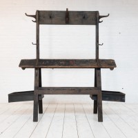 Primitive wooden stand, 19th century