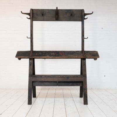 Primitive wooden stand, 19th century