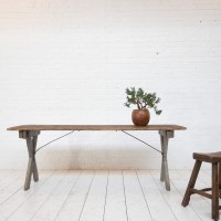 Primitive wooden console, 1930