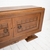 Oak sideboard Charles DUDOUYT style c.1940 by ECLECTIQUE ANTIQUE