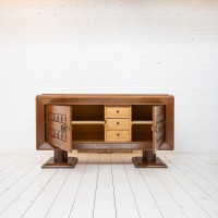 Charles DUDOUYT French oak sideboard style c.1940 by ECLECTIQUE ANTIQUE