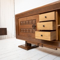 Charles DUDOUYT French oak sideboard style c.1940 by ECLECTIQUE ANTIQUE