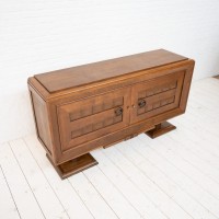 Oak sideboard Charles DUDOUYT style c.1940