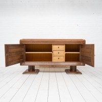 Oak sideboard Charles DUDOUYT style c.1940