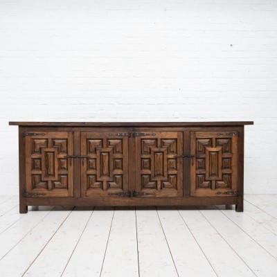 Spanish brutalist sideboard