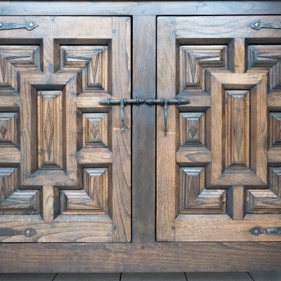 Spanish brutalist sideboard