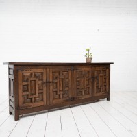 Spanish brutalist sideboard