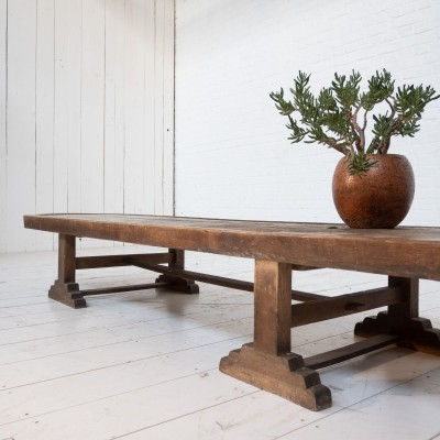 Grande table basse primitive