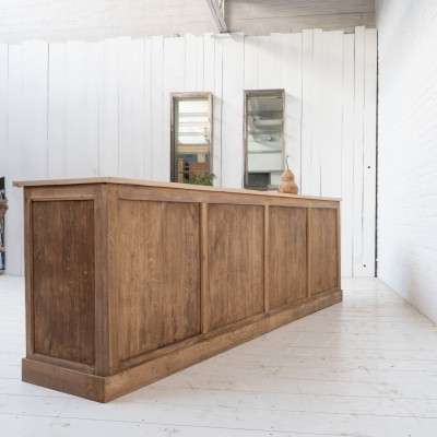 Large oak chest of drawers, 1950