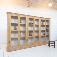 Large 6-door display cabinet, 1950.